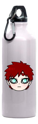 Botella De Agua Gaara Cara (aluminio), Termo Agua 750 Ml Blanco