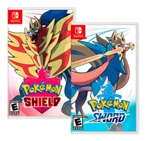 Comprar Pokemon Shield + Pokemon Sword Nintendo Switch