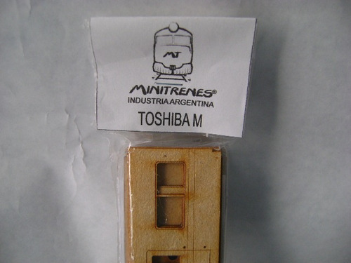 Imagen 1 de 8 de Nico Coche Toshiba Elect Mitre Kit Fibrofacil H0 (mnt  73)