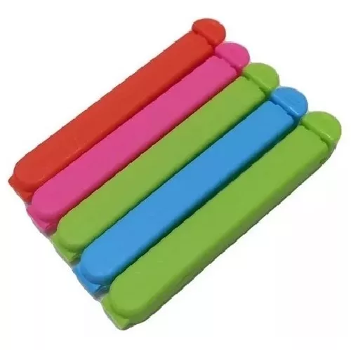 Clips Plasticos 30 Mm Broche Cierre Bolso Clic Clac Textiles