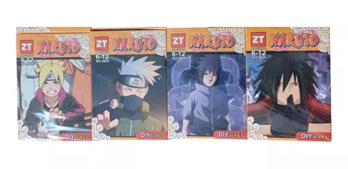 KIT/COLEÇÃO COM 12 PERSONAGENS DO ANIME NARUTO