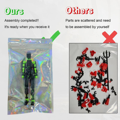Figuras De Ação Cc (montadas) Dummy 13, T13 Com Asas,