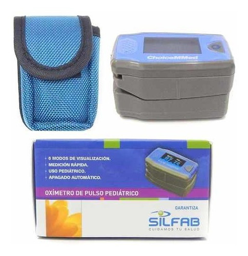 Silfab Oximetro De Pulso Pediatrico Para Uso Niños Md300-cp