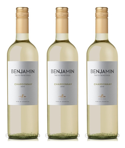 Vino Benjamín Chardonnay X3 - Oferta Celler