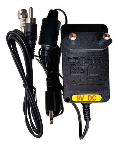 Kit Fonte E Cabo Rf Para Atari 2600