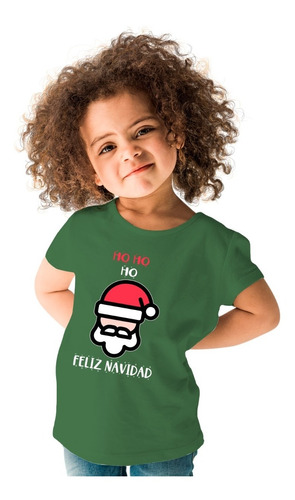 Playera Navidad - Niños - Ho, Ho, Ho