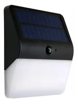 Comprar Foco Aplique Solar Con Sensor De Pared Exterior Luz Cálida