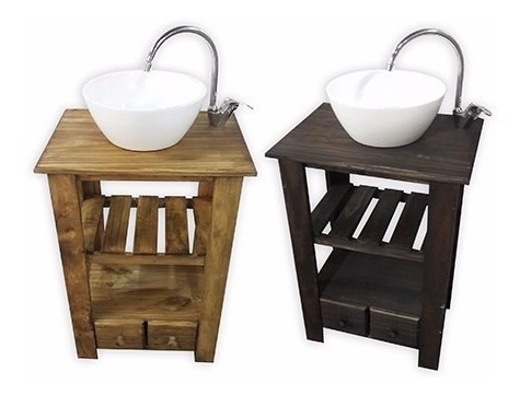 Imagen 6 de 8 de Combo Set Completo Bacha Rojo Griferia Vanitory 55cm Baño