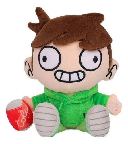 Eddsworld Makeship Tom Boy Ropa Verde Morena Peluche