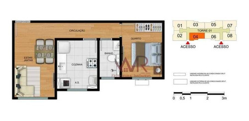 Apartamento À Venda, 43 M² Por R$ 158.900,00 - Itaquera - São Paulo/sp - Ap0837