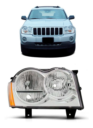 Farol Jeep Grand Cherokee 2005 2006 2007 Tyc