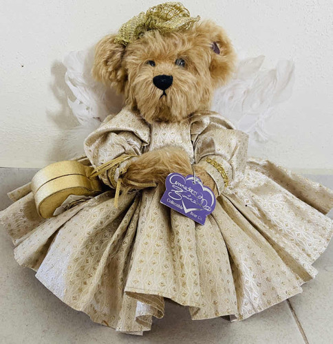 Oso Peluche Vintage Annette Funicello Golden Angel