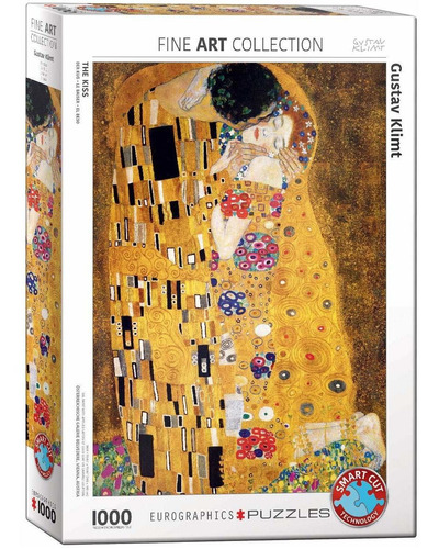 Gustav Klimt The Kiss Puzzle 1000 Piezas De Eurographics