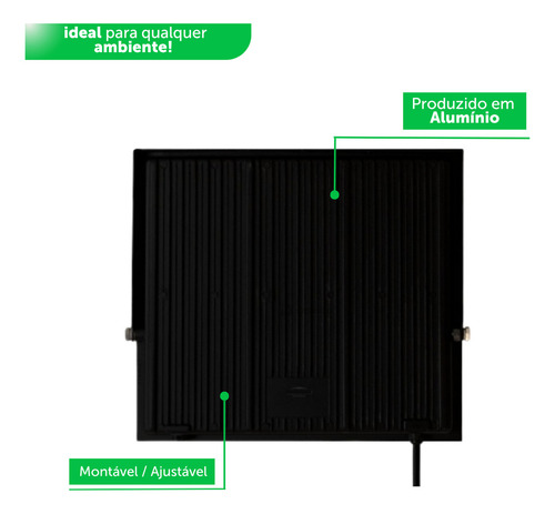 Kit 20 Refletor Led 150w Holofote Externo Ip65 Prova D'água