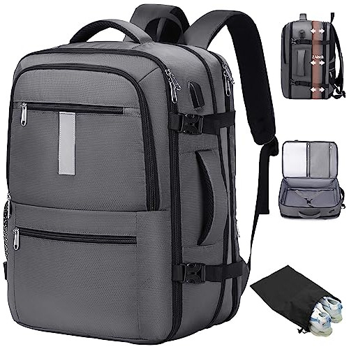 Dwqoo Extra Grande Mochila De Viaje Para Hombres Y 1jf1q