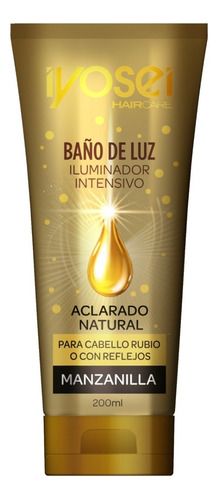 Baño De Luz Con Manzanilla Iluminador Intensivo Iyosei 200ml