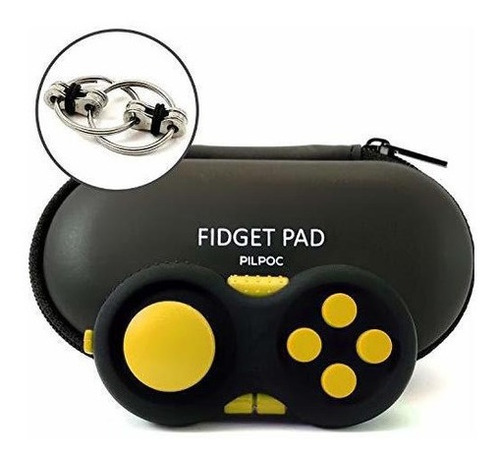 Pilpoc Fidget Controller Pad Cube - Juguete De Enfoque De Ju