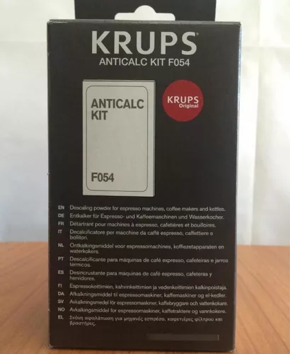 Polvo Descalsificador Anticalc Kit F054 Krups Cafetera Orig.