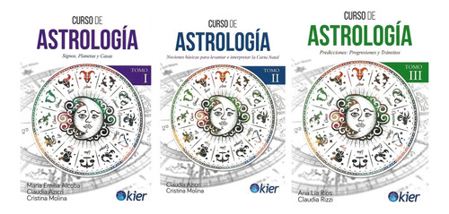 Curso De Astrologia Pack Completo De 3 Libros