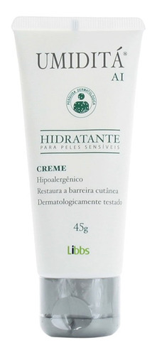  Creme Hidratante Umiditá AI Caixa 45g