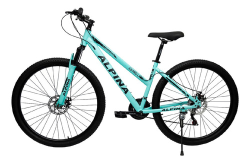 Bicicleta Mtb Alpina 2.0 Pro Lady Acero R29 Shimano 21v Color Celeste 2.0 Lady Std1 Tamaño Del Cuadro M