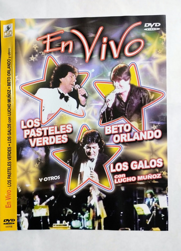 Los Galos Beto Orlando Los Pasteles Verdes Dvd Nuevo 17 Tema