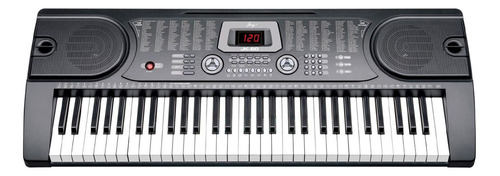 Teclado Musical Electronico Fiddler Fd-jk60 61 Teclas Negro