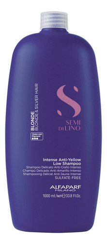 Alfaparf Semi Di Lino Blonde Silver Shampoo Matizador 1l 3c