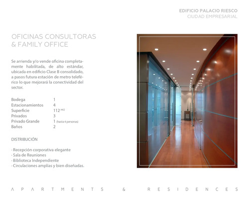Oficina Ciudad Empresarial - Edificio Palacio Riesco
