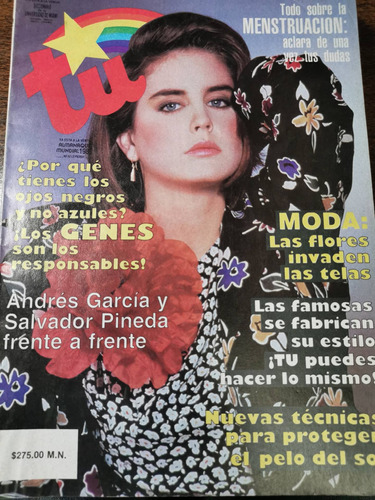 Revista Tú Andrés García Y Salvador Pineda Año 1986