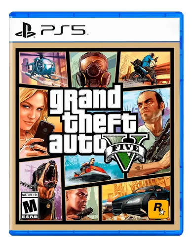 Juego Fisico Gta Grand Theft Auto V P/ Ps5 Playstation 5 Csi