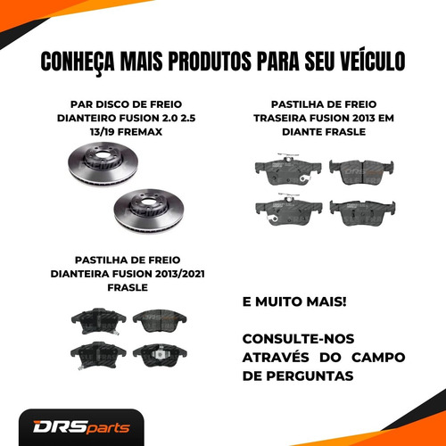 Par Amortecedor Dianteiro Fusion 13 14 15 16 17 18 19 Monroe