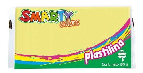 Barra De Plastilina 180 G Smarty Colores A Elegir