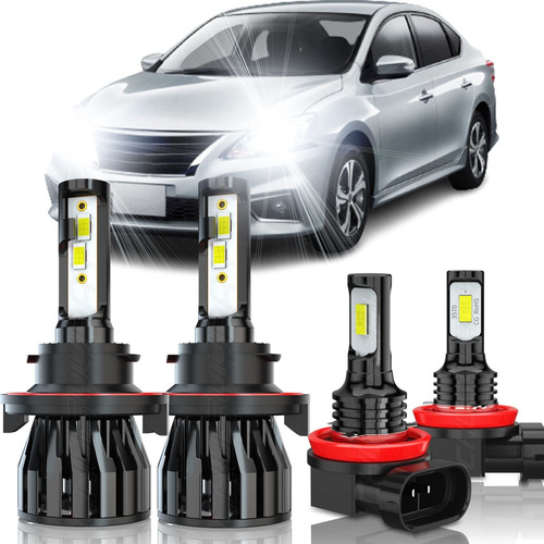 Chusyyray Para Bombilla Led Nissan Sentra Haz Alto Brillo