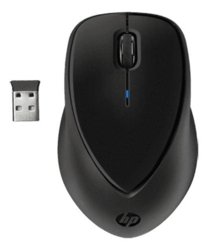 Imagen 1 de 2 de Mouse inalámbrico HP  Comfort Grip negro