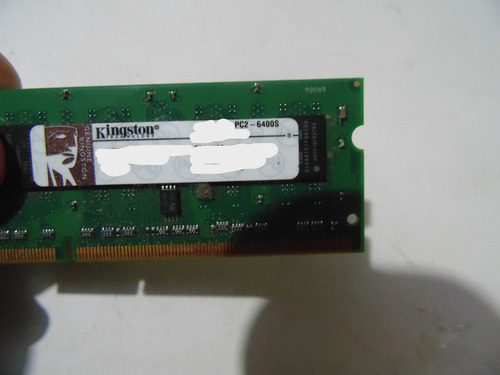 Memória Notebook Hp Compaq 110c-1100dx 1gb Kingston Ddr2 (Usado)