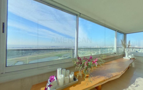 Imagen 24 de 30 de Piso Alto Con Vista Al Rio 4 Dormitorios Con Baño En Suite Luminoso En Las Cañitas