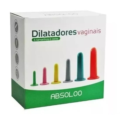 Kit Dilatadores Vaginais + Manual + Envio Para Todo Brasil