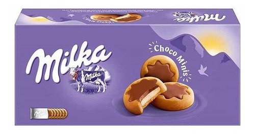 Biscoito Milka Recheio De Creme E Chocolate Choco Minis 150g