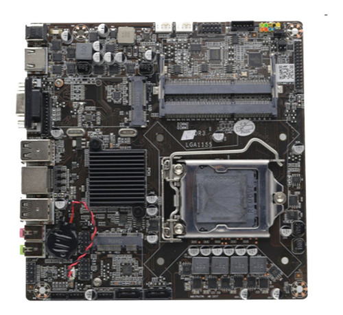 Placa Madre H61 Mini Itx Lga 1155 Ddr3 Compatible Con Intel-