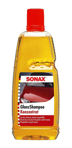 Imagen 1 de 8 de Sonax Gloss Shampoo Concentrado Alto Brillo 1 Lt