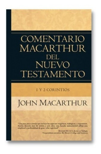 Comentario Macarthur Nt 1 Y 2 Corintios