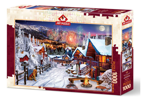 Rompecabezas Zona De Juegos De Invierno 1000pz Art Puzzle