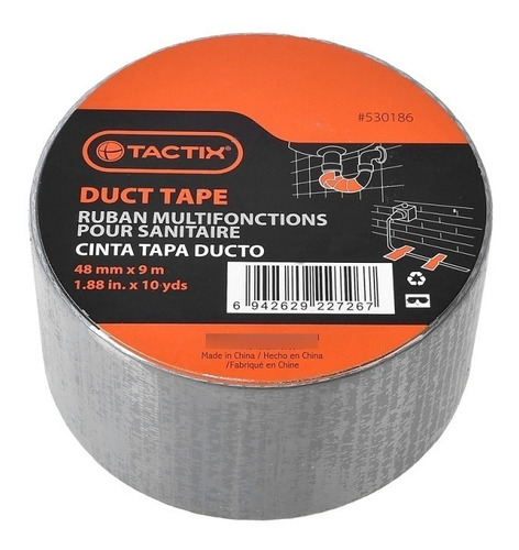 Cinta Tapa Ductos 48mm X 27,4 Mts