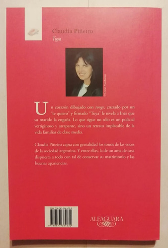 Tuya - Claudia Piñeiro - Alfaguara - 2018 (Usado)