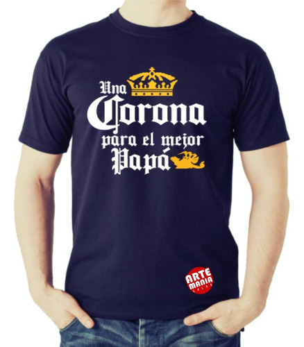 Polos Día Del Padre Papa Cerveza Corona