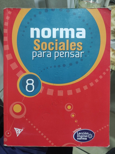 Sociales Para Pensar 8 - Norma Original Usado 