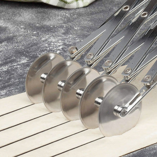 5 Professional Wholesale Pizza Knife Circular Cutter Marker