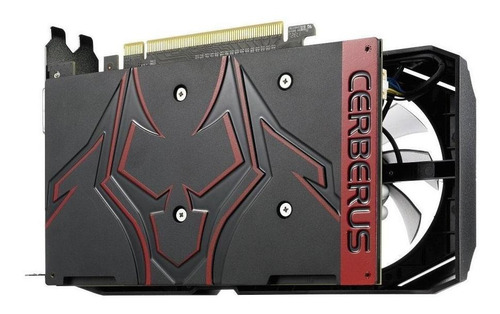Imagem 4 de 5 de Placa De Vídeo Asus Geforce Gtx 1050 Ti 4gb Dual Oc Cerberus