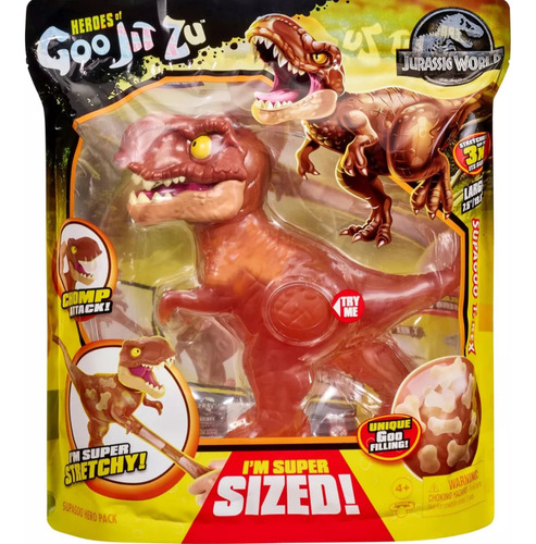 Heroes Of Goo Jit Zu Jurassic World T Rex Stretchy Grande